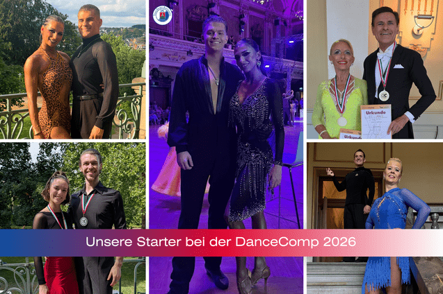 Collage aus mehreren Tanzpaaren
