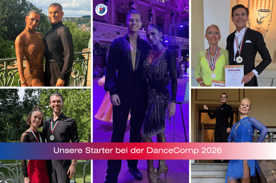 Collage aus mehreren Tanzpaaren