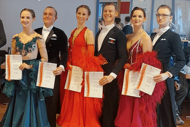 Celine und Berge Siegerehrung 4. Hamburger Tanz-Festival